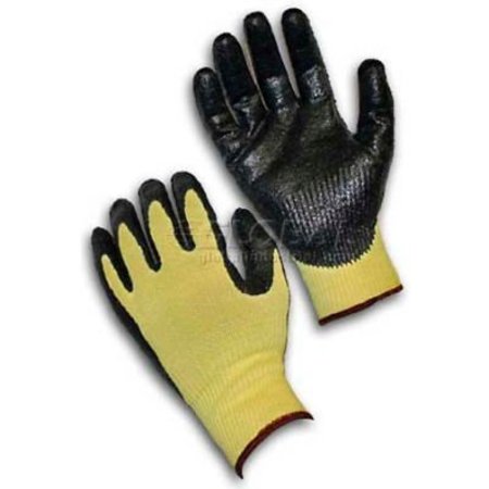 PIP PIP G-Tek® CR Gloves, Kevlar® W/Nitrile Coated Palm & Fingers, L 09-K1400/L